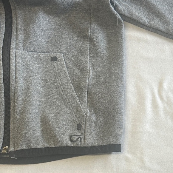 GAP Kids Heather Gray Hoodie - Picture 3 of 4